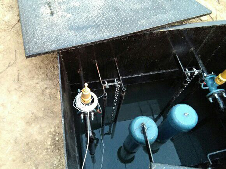 一體化污水處理選用瑞柘沉水式羅茨鼓風機