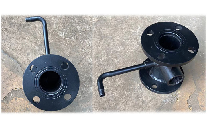 羅茨風(fēng)機(jī)高壓管道三通頭