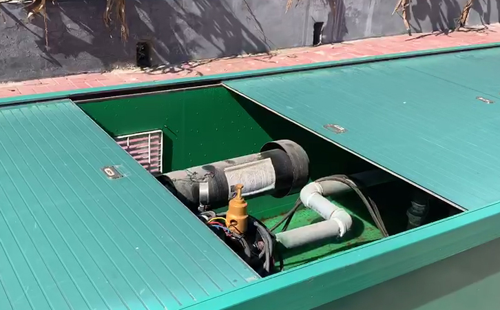 圖三：瑞柘沉水風(fēng)機安裝效果