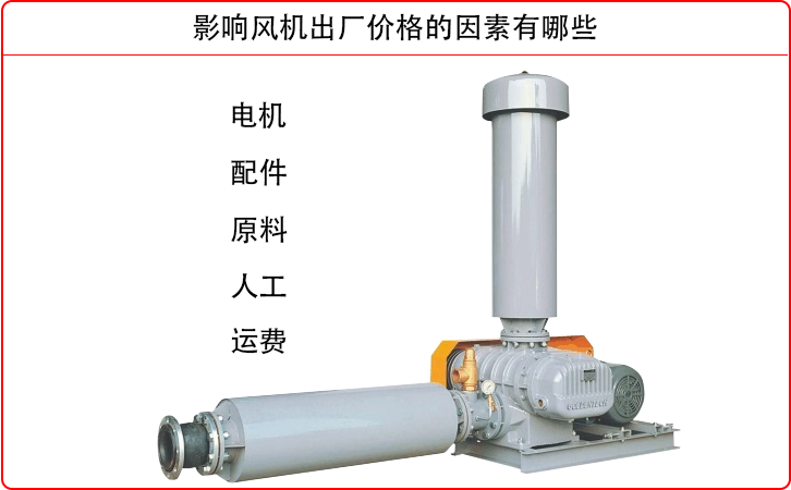 影響一臺風(fēng)機售價的因素參考圖
