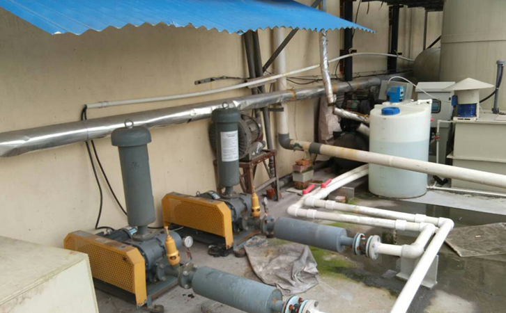 江蘇福興拉鏈廠選用我廠的羅茨風機