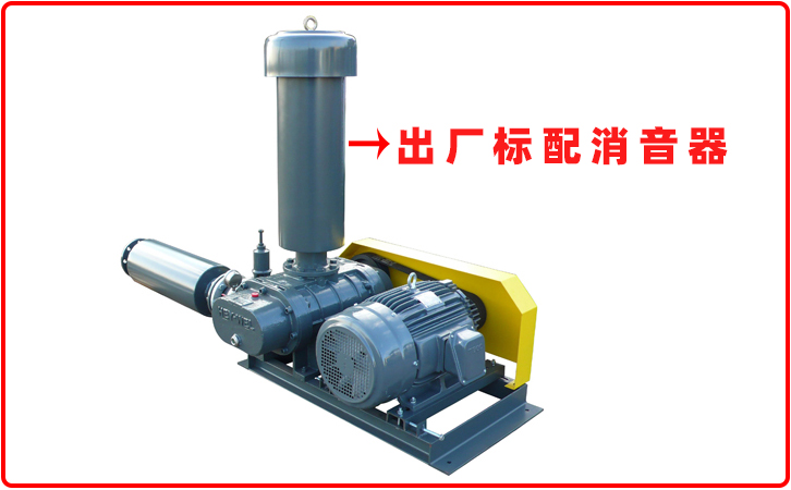 瑞柘羅茨風機出廠標配消音器 瑞柘羅茨風機出廠標配消音器