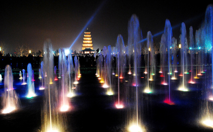 亞洲**的音樂噴泉