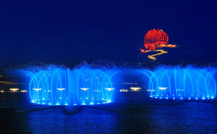 青島世園會(huì)音樂(lè)噴泉 青島世園會(huì)音樂(lè)噴泉